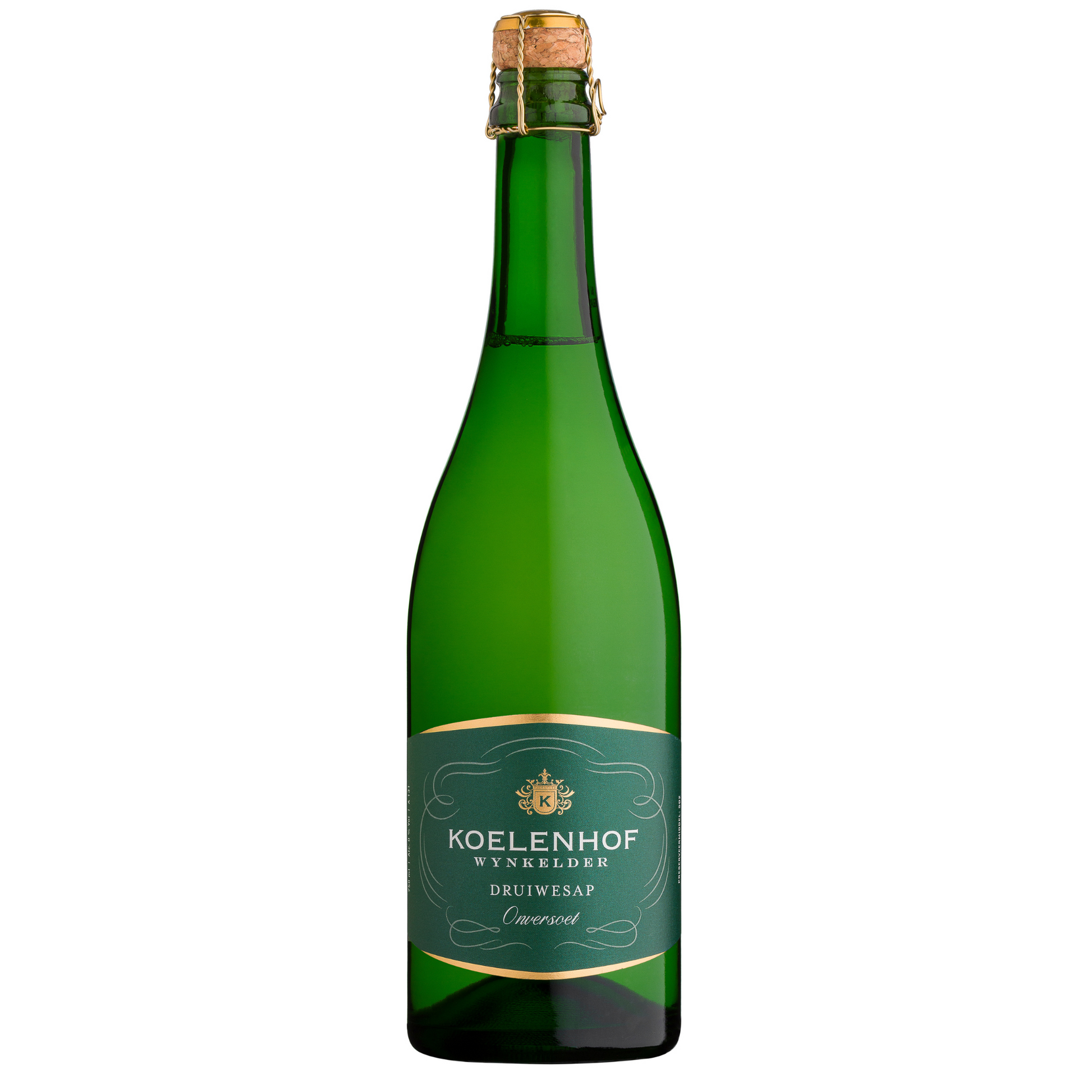White Sparkling Grape Juice Cork Koelenhof Wine Cellar
